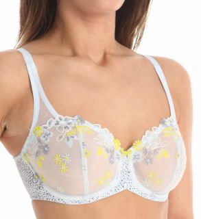 Whimsy by Lunaire 16311 Madagascar Embroidered Balconette Bra