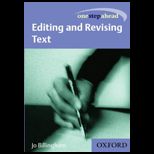 One Step Ahead  Editing and Revising Text