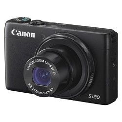 Canon PowerShot S120 12.1MP Digital Camera   Black