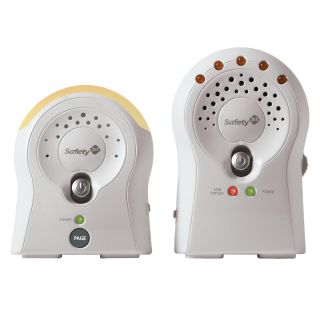 Safety 1St Sure Glow Audio Baby Monitor, White