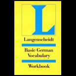 Basic German Vocabulary Workbook