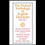 Oxford Anthology of English Literature  The Middle Ages through the Eighteenth Century, Volume I