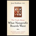 Truth About What Nonprofit Boards Want