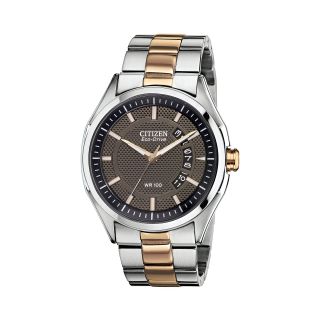 Drive from Citizen Eco Drive Mens Two Tone Round Watch AW1146 55H