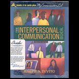 Interpersonal Communication Book a La Carte
