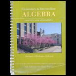 Elementary and Intermediate Algebra  With 3 CDs (Custom)