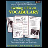 GETTING A FIX ON VOCABULARY, TEXT/CD S