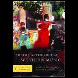 Norton Anthology of Western Music   Package