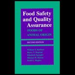 Food Safety and Quality Assurance  Foods of Animal Origin