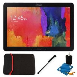 Samsung Galaxy Tab Pro 12.2 Black 32GB Tablet and Case Bundle