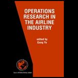 Operations Research in Airlane Industry