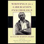 Writings for Liberation Psychology
