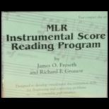 MLR instrumental score reading program   CD