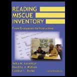 Reading Miscue Inventory  From Evaluation to Instruction
