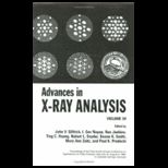 Advances in X Ray Analysis