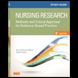 Nursing Research   Study Guide