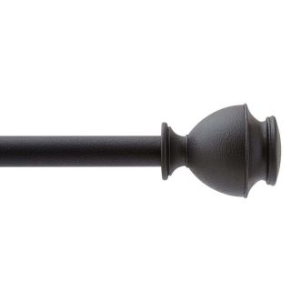 UMBRA Graphito Curtain Rod, Pewter Finish