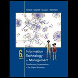 Information Technology for Management  Transforming Organizations in the Digital Economy