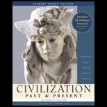 Civilization Past and Present, Volume II Primary Source Edition  With Study Card
