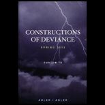 Constructions of Deviance (Custom)