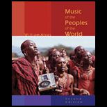 Music of the Peoples   With 3 CDs and Access