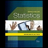 Statistics for Management and Economics, Abbreviated Edition   With Access