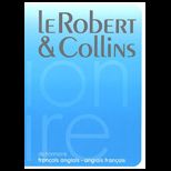 Collins Robert French Dictionary (Canadian)