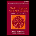 Modern Algebra With Application
