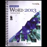 Microsoft Word 2013 Bench., Level 1 and 2 With Cd