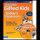 Teaching Gifted Kids in Todays Classroom Strategies and Techniques Every Teacher Can Use   With Cd