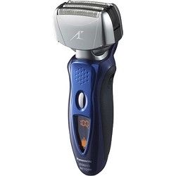 Panasonic Mens 4 Blade (Arc 4) Wet/Dry Rechargeable Blue Electric Shaver