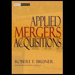 Applied Mergers and Acquisitions (Cloth)