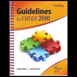 Guidelines for Microsoft Office 2010 Text