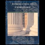 Intro. to Criminology (Custom Package)