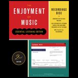 Enjoyment of Music Recordings Disc Essential Listening Edition Cd