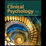 Introduction to Clinical Psychology   With Access
