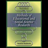 Methods of Educational and Social Science Research