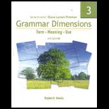 Grammar Dimensions  Book 3   With Infotrac