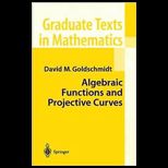 Algebraic Functions and Projective Curves