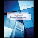 Foundations of Financial Management With Value Card (Looseleaf)