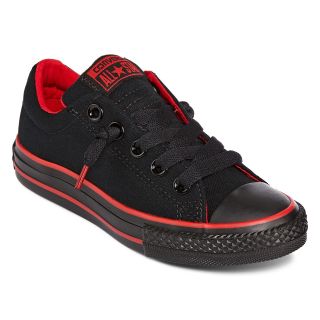Converse All Star Chuck Taylor Boys Street Sneakers, Red/Black, Boys