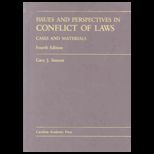 Issues and Perspectives in Conflict of Laws