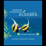 Elementary and Intermediate Algebra   Package