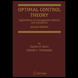 Optimal Control Theory  Applications to Management Science and Economics
