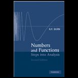 Numbers and Functions  Steps to Analysis