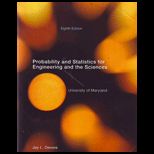Probability and Statistics for Engineering and the Sciences. (Custom)