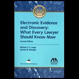Electronic Evidence and Discovery