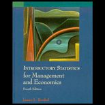 Introductory Statistics for Management and Economics
