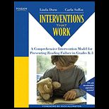 Interventions That Work   With CD