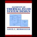 Elements of Thermal Fluid System Design
